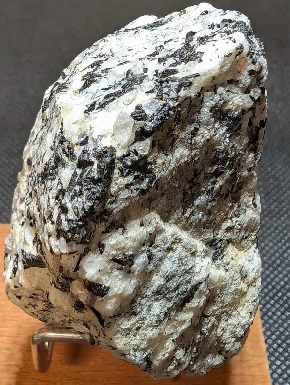 Raw Black Tourmaline In Quartz Specimen